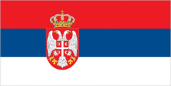 セルビアの国旗